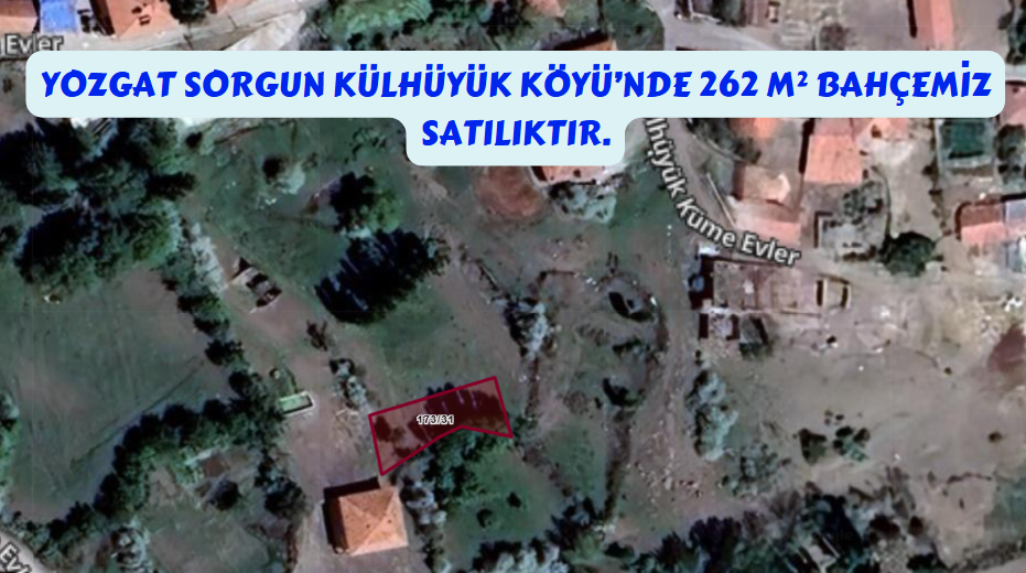 YOZGAT SORGUN KÜLHÜYÜK KÖYÜNDE 262M² KÖY İÇİ ARAZİMİZ SATILIKTIR - YOZGAT SORGUN fotoğraf 7
